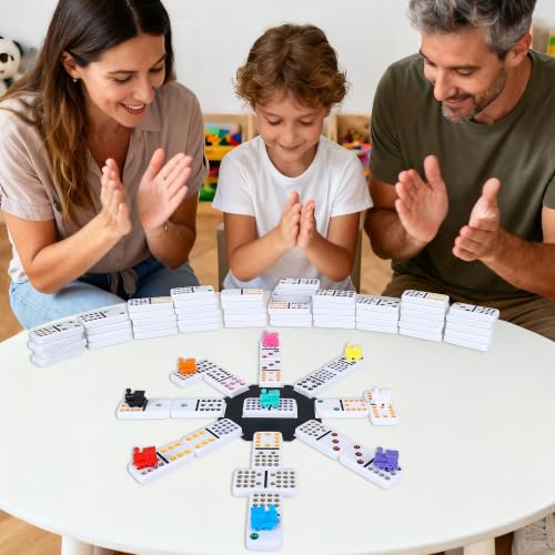 Mexican Train Dominoes Set Double 15