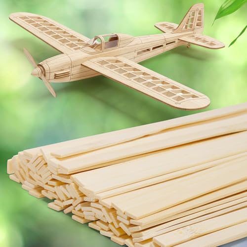 30Pcs Bamboo Craft Sticks for DIY Handmade Projects (30 Count)