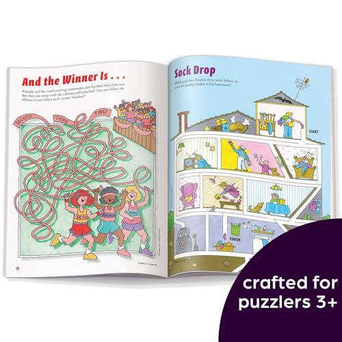 Amazing Mazes Beginner Maze Books for Kids Ages 3 (2 Count)