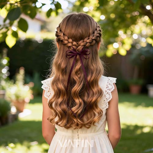 Wine Satin Ribbon 3 (150 Feet)