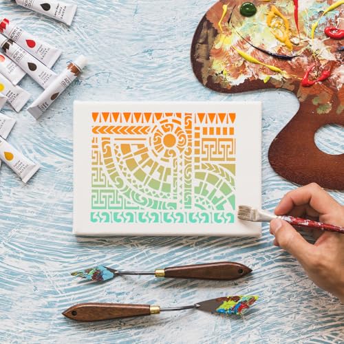 Stencils for Crafts Reusable Texture Stencils for Painting 10"x8" (15 Count)