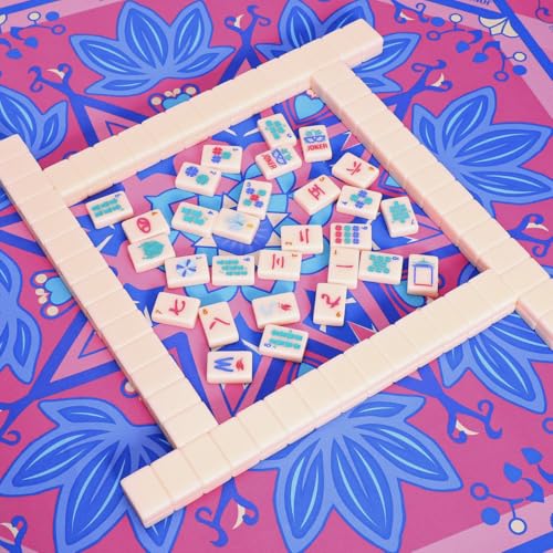 American Mahjong Tile Set with Carrying Bag and Accessories