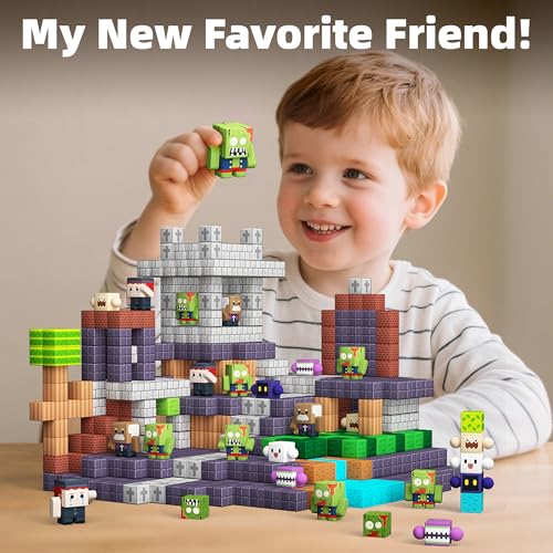 8PCS Magnetic Figures Playset
