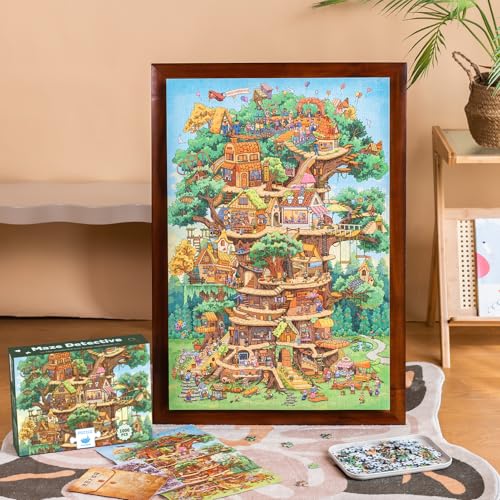 1000 Piece Puzzle for Adults Jigsaw Puzzles (1000 Count)