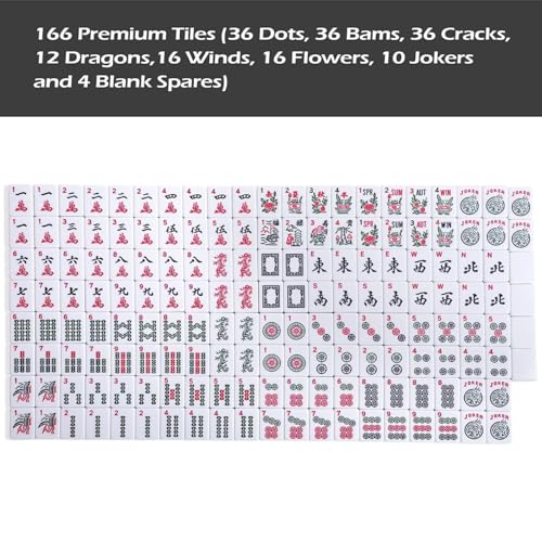 American Mahjong Game Set (166 Count)