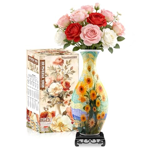 3D Puzzles Vase for Adults
