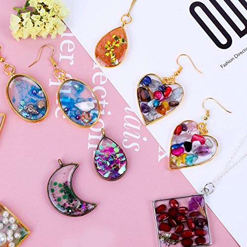 60Pcs Hollow Frame Pendants (60 Count)