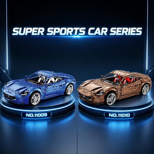 Sports Car Building Blocks Set 1