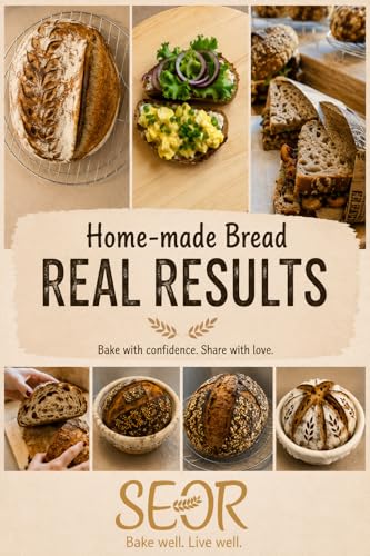 Premium Sourdough Starter Kit 42oz Glass Jar