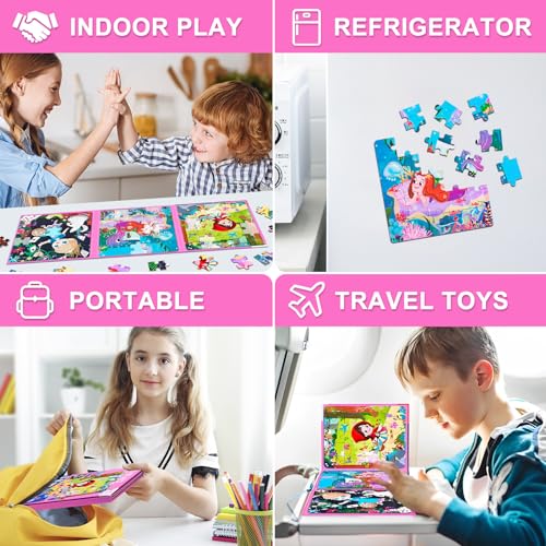 Magnetic Puzzles for Kids Ages 3