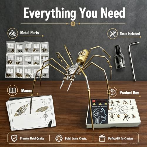 Retro Steampunk Mechanical Insect Craft