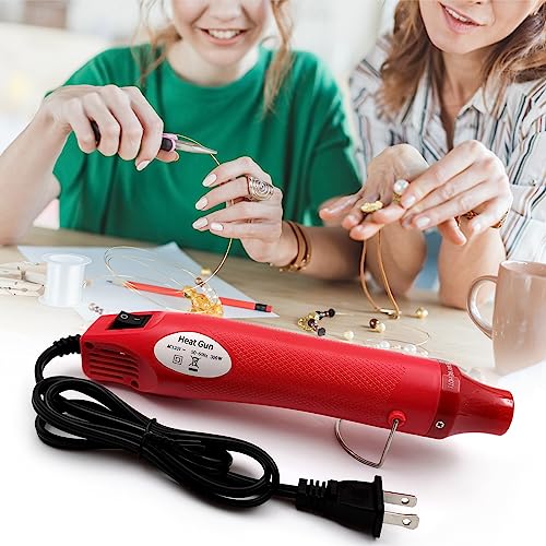 Heat Gun Mini Hot Air Gun for DIY Crafts Portable Heat Air Gun Tool for Embossing Shrink Wrapping Drying Paint