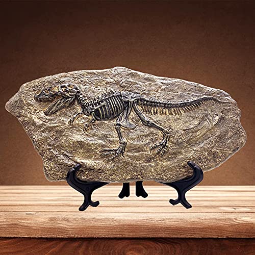 Resin Tyrannosaurus Rex Dinosaur Fossil Statue Model Simulated Skeleton Home Office Display Decorative Craft Box Decoration