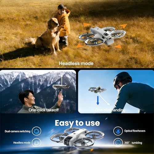RC Drone with Screen Display Remote Control