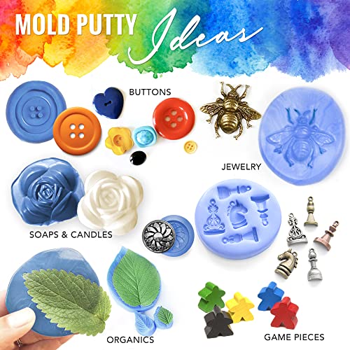Mold Putty Silicone Mold Making Kit (14.1 Ounce)