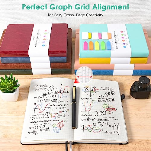 5 Pack Graph Paper Notebook Bulk (5 Count)