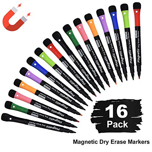 Magnetic Dry Erase Markers (16 Count)