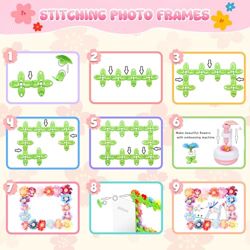 300+PCS Fabric Flower Bouquets Toys (352 Count)