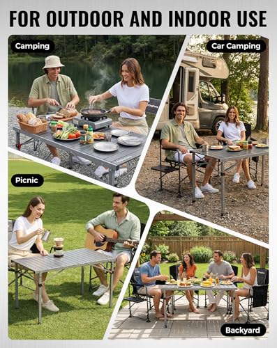 Heavy Duty Folding Camping Table