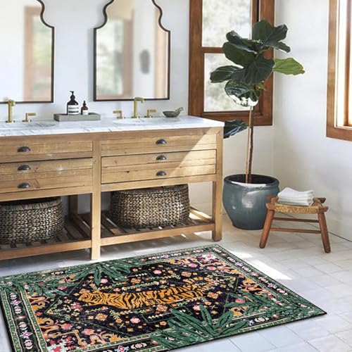Oriental Tropical Indoor Door Mat Washable (15 Sq Ft)