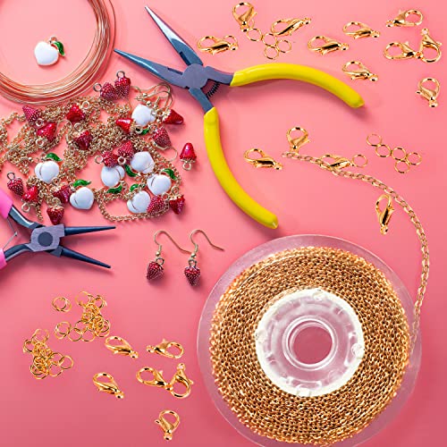 33ft Gold Chain for Jewelry Making Non