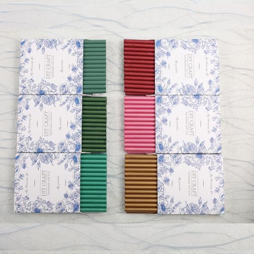 Antique Gold Wax Seal Sticks 26pcs Antique Gold Glue Gun Wax Sticks Mini Sealing Wax Sticks for Wedding Invitations Letters Cards Christmas Package Gift Sealing