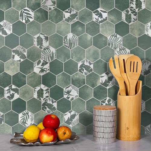 10 Sheet Peel and Stick Backsplash (9 Sq Ft)