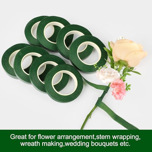 8 Rolls Floral Tape 1 (8 Count)