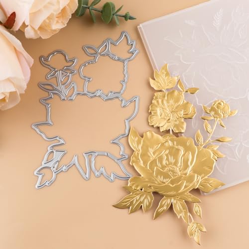 3D Embossing Folder and Metal Die Set for Card Making