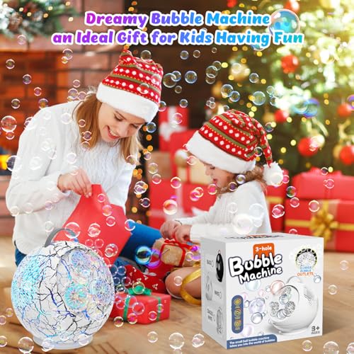 Bubble Machine for Kids (5 Count)