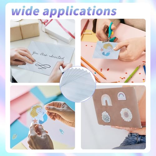 20 Sheets Printable Holographic Sticker Paper