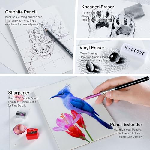 Colored Pencil Accessory Kit (10 Count)