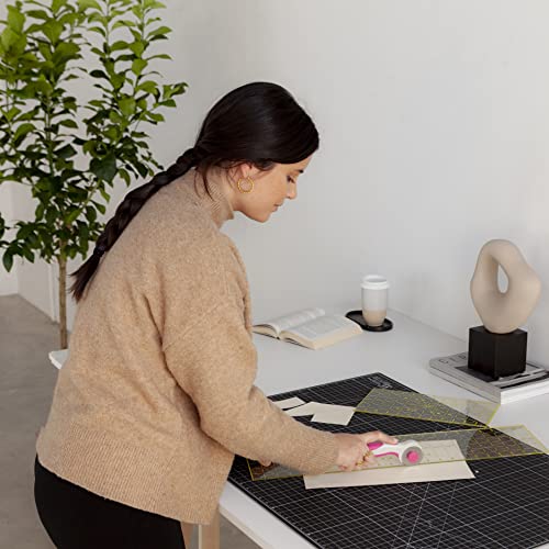 Cutting Mat A1 Black & Taupe