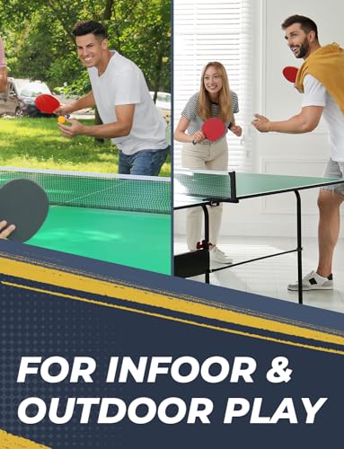 Ping Pong Paddles Set of 4 (6 Count)