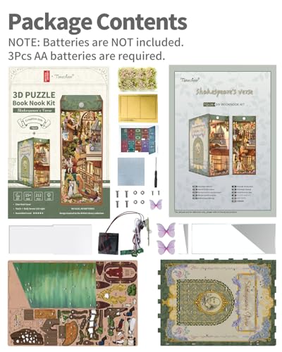 x British Library DIY Book Nook Kit