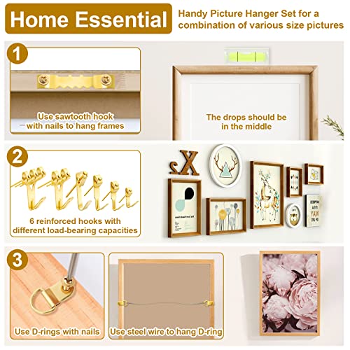 372 PCS Picture Hanging Kit (372 Count)