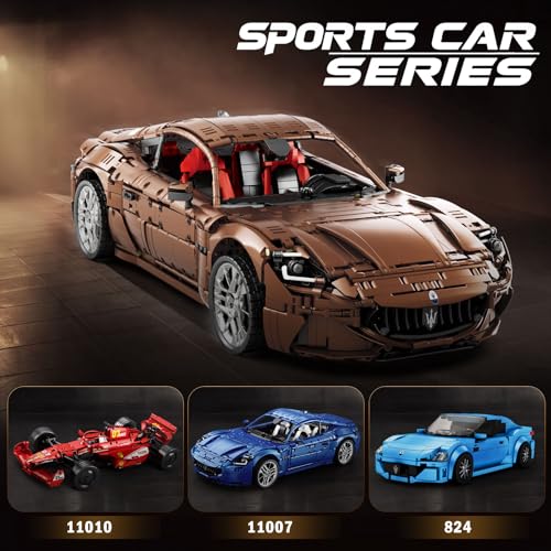 Sports Car Building Blocks Set Remote Control 1