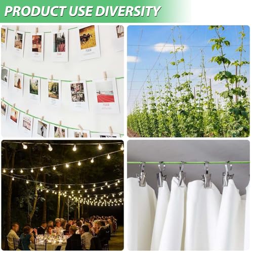 3 16" Clothes Line Outdoors (100 Foot)