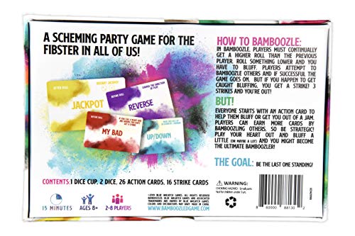 Bamboozled A Hilariously Fun Bluffing Dice & Card Game