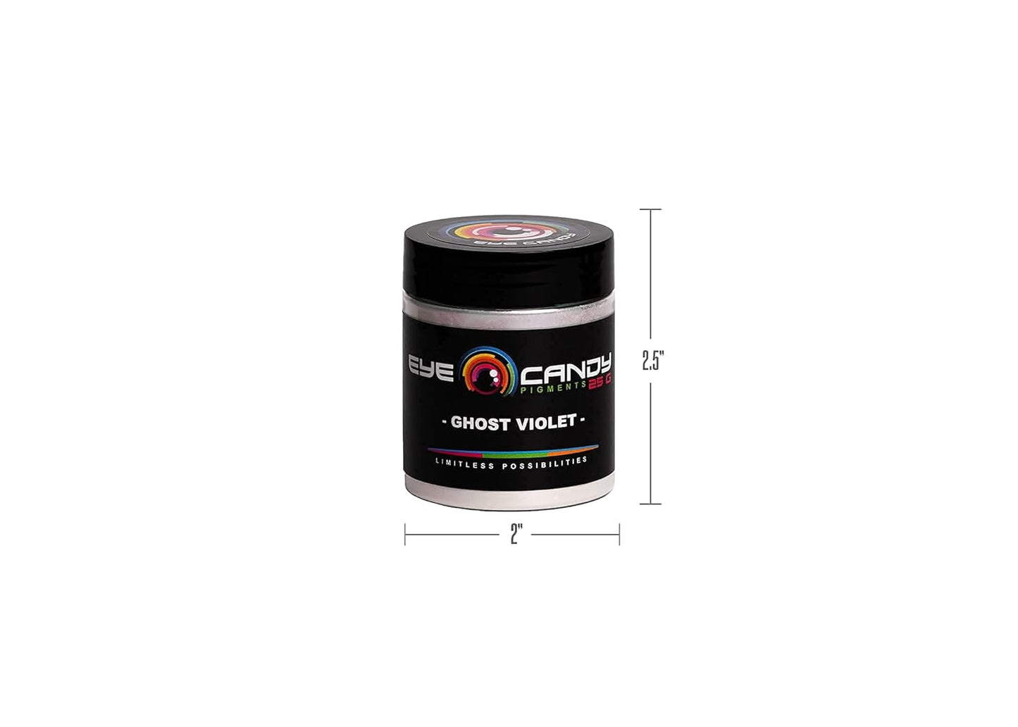 Eye Candy Premium Mica Powder Pigment “Ghost Violet” (25g) Multipurpose DIY Arts and Crafts Additive | Woodworking, Natural Bath Bombs, Resin, Paint, Epoxy, Soap, Nail Polish (Ghost Violet, 25G)