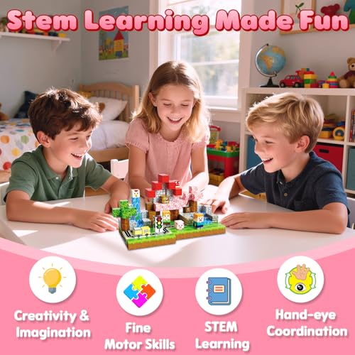 200PCS Magnetic Blocks (200 Count)