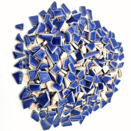 1.1LB Irregular Ceramics Mosaic Tiles (350 Count)