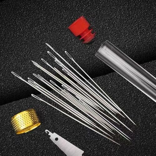 Big Eye Steel Sewing Needles Kit (37 Count)