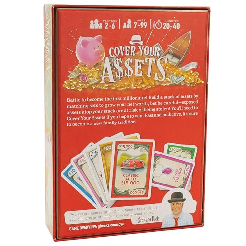 Cover Your Assets Set Collection Card Game