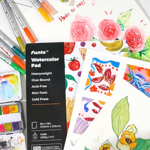 Watercolor Paper Pads (2 Count)