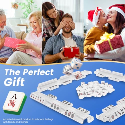 4PCS Mahjong Racks with Pushers