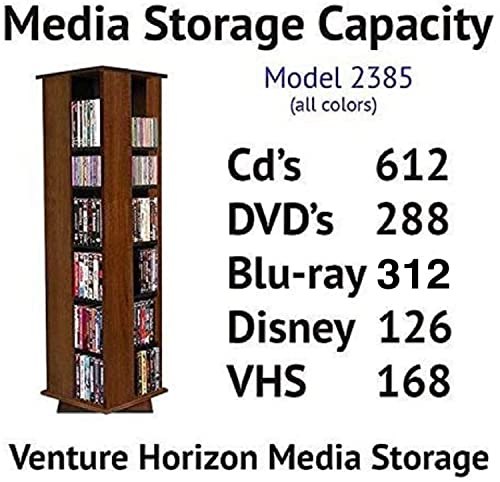 Revolving Media Tower 600 Cherry