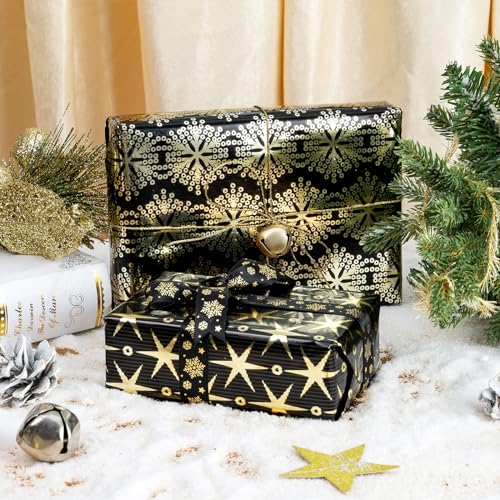 30 Inch Christmas Wrapping Paper Roll (100 Sq Ft)