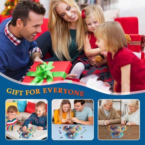 Wooden Puzzles for Adults (200 Count)