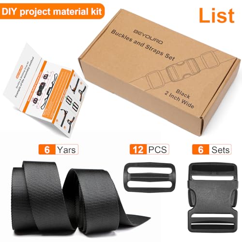 2" Heavy Duty Buckle & Straps Set